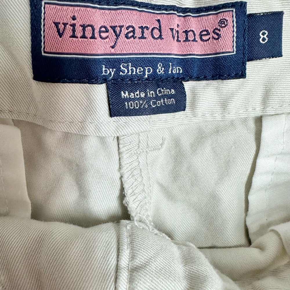 Vineyard Vines White Women's Casual Shorts - Picture 4 of 5